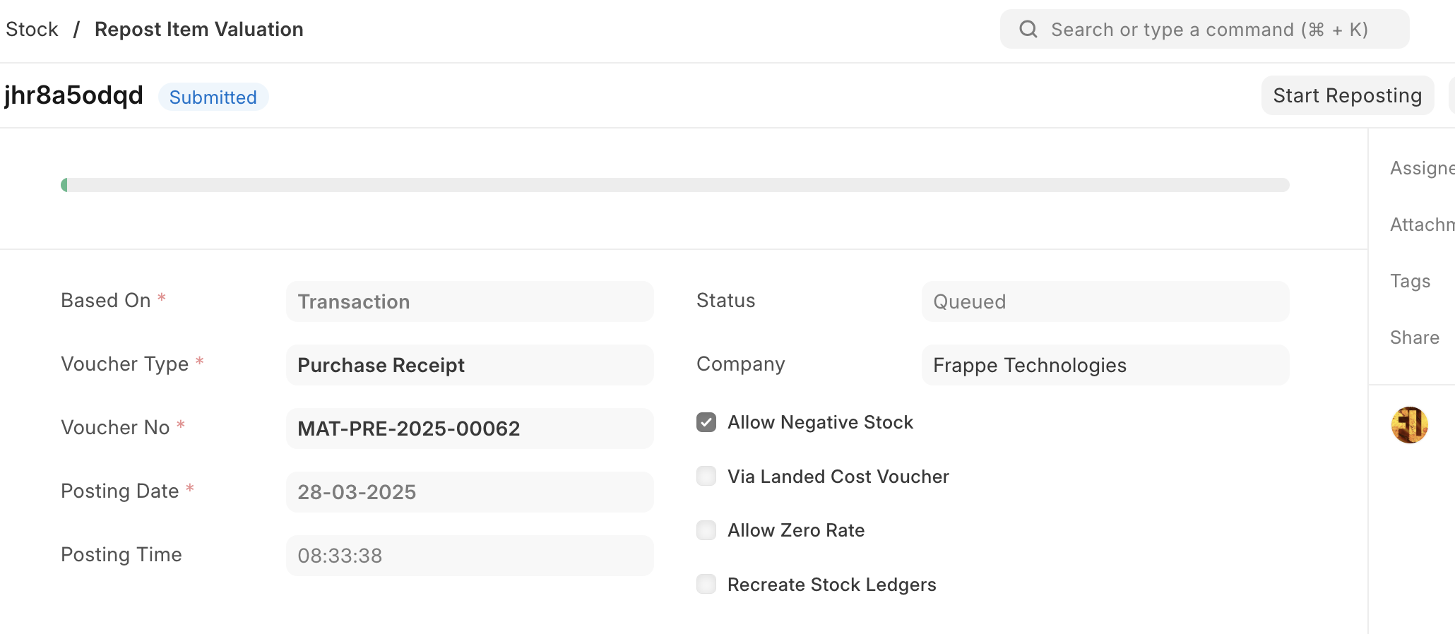 Republier la valorisation des articles